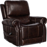 Hooker Furniture Living Room Eisley Power Recliner w/PH,Lumbar,and Lift